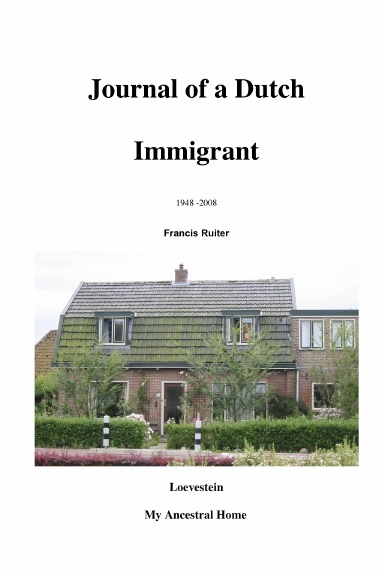 Journal of a Dutch Immigrant