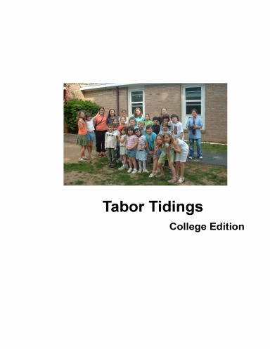 Tabor Tidings College Edition
