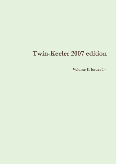 Twin-Keeler 2007 edition