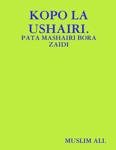 KOPO LA USHAIRI