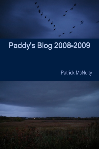 Paddy's Blog 2008-2009