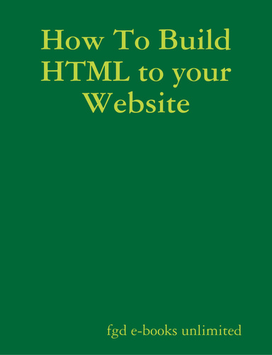 How To Build HTML to your Website