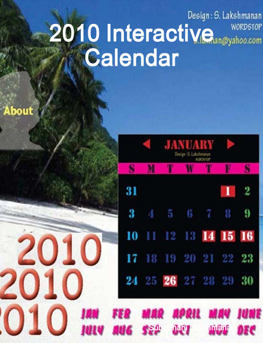 2010 Interactive Calendar