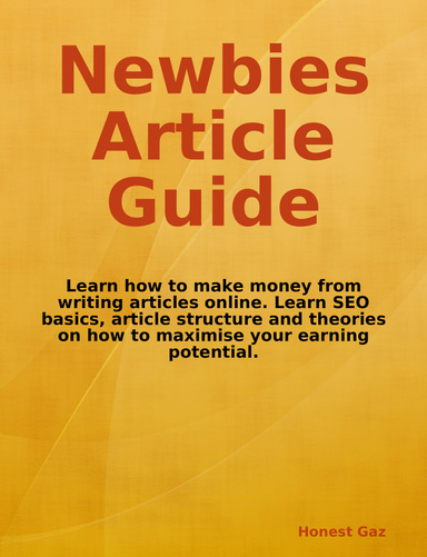 Newbies Article Guide