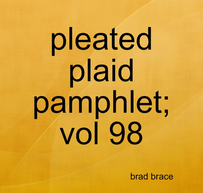 pleated plaid pamphlet; vol 98
