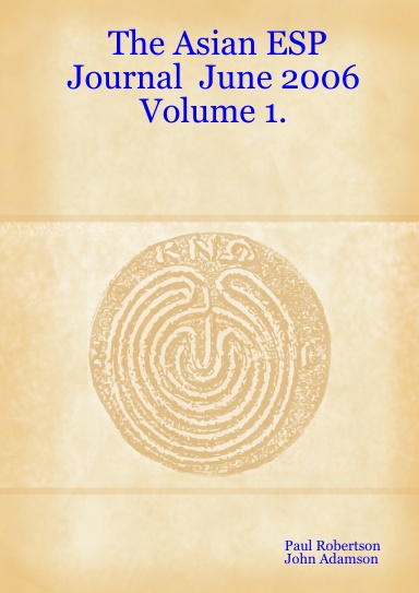 The Asian ESP Journal June 2006 Volume 1.
