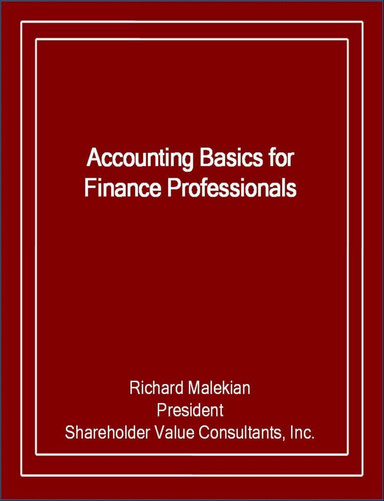 Accounting Basics for Finance Professionals