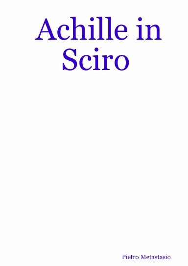 Achille in Sciro