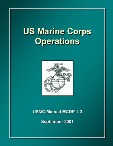 USMC Operations - MCDP 1-0