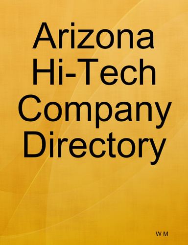 Arizona Hi-Tech Company Directory