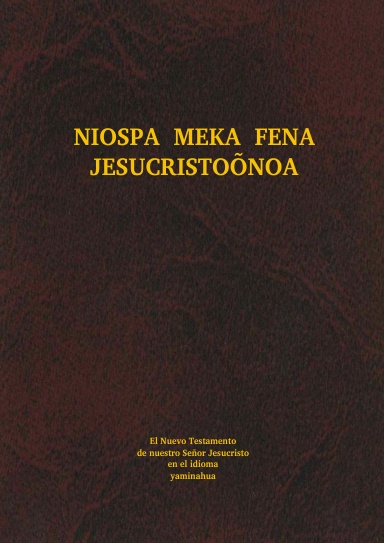 Yaminahua Nuevo Testamento -A4