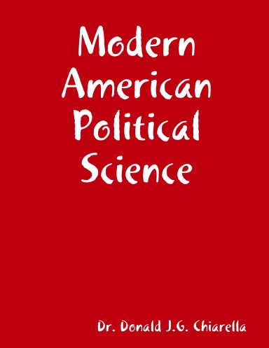 Modern American Political Science