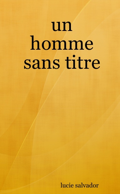 un homme sans titre