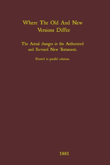 Where the Old and New Versions Differ