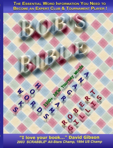 Bob's Bible: Words, Hooks & Anagrams