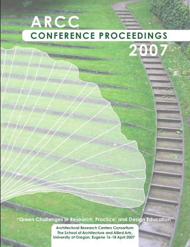 2007 ARCC Spring Research Conference