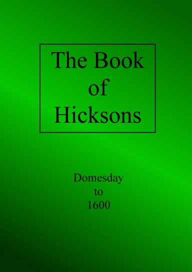 The Book of Hicksons