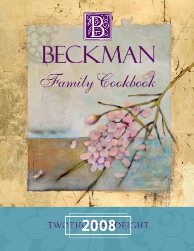 Final Beckman Family Cookbook
