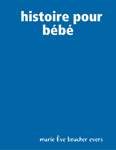 histoire pour bébé