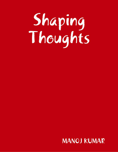 Shaping Thoughts