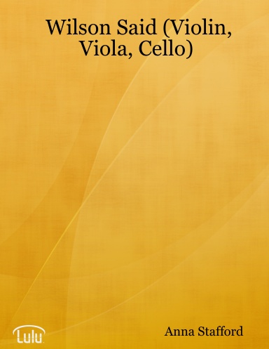 Wilson Said (Violin, Viola, Cello)