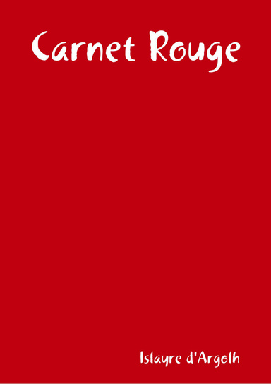 Carnet Rouge