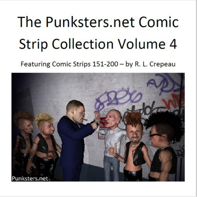 The Punksters.net Comic Strip Collection Volume 4