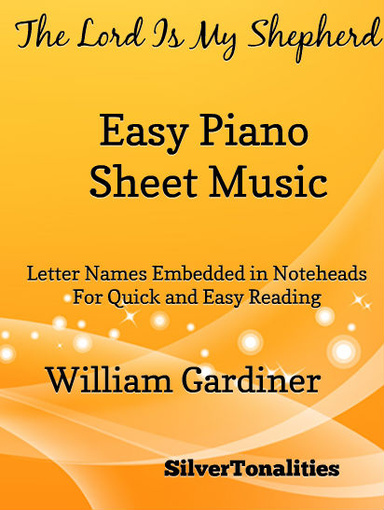 Lord Is My Shepherd Easy Piano Sheet Music Pdf