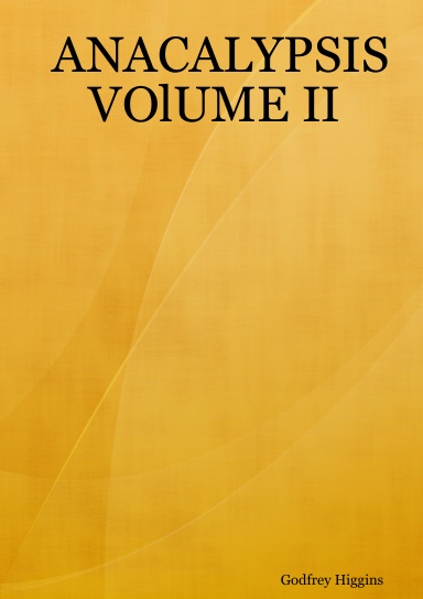 ANACALYPSIS VOlUME II