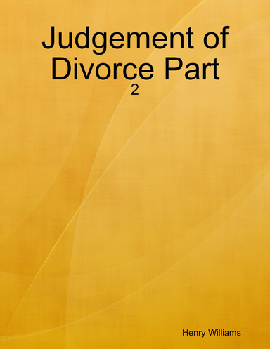 Judgement of Divorce Part - 2