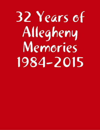 Allegheny Memories Ebook