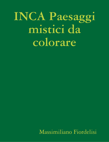 INCA Paesaggi mistici da colorare