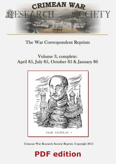 The War Correspondent Volume 3 Complete