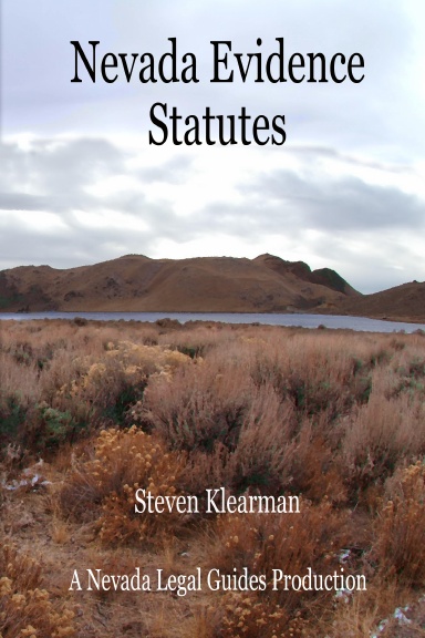 Nevada Evidence Statutes