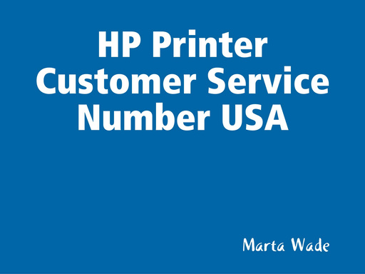 HP Printer Customer Service Number USA