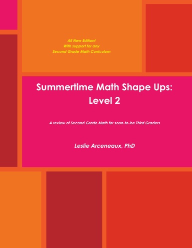Summertime Math Shape Ups:  Level 2