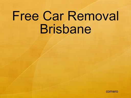 Free Car Removal Brisbane