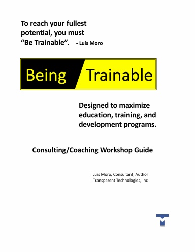 Being Trainable Workbook