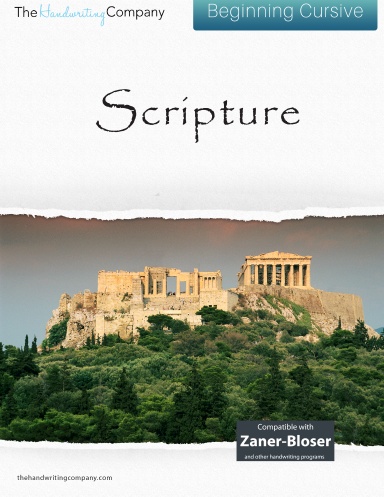 ZB - Scripture - Beginning Cursive