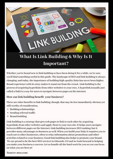 What Is Link Building & Why Is It Important?
