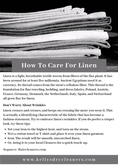 How To Care For Linen