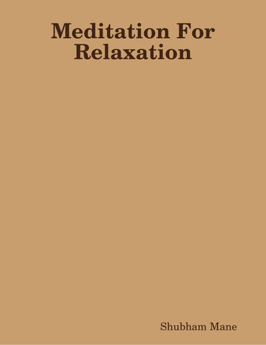 Meditation For Relaxation