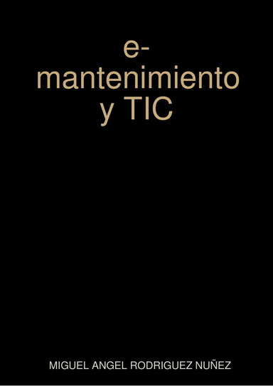 e-mantenimiento y TIC