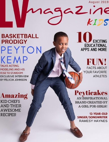 LV Magazine Kids Peyton Kemp Cover #2