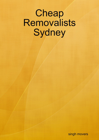 Cheap Removalists Sydney