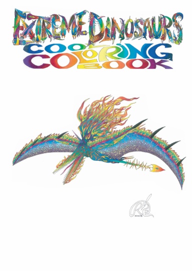 Extreme Dinosaur Coloring Book #7