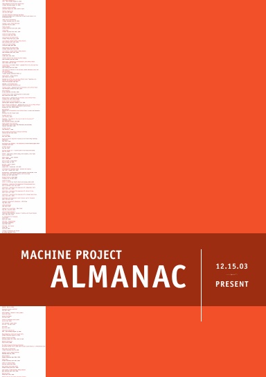 Machine Project Almanac v1.5