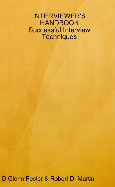 INTERVIEWER'S HANDBOOK