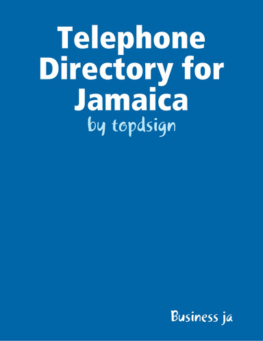 Telephone Directory for Jamaica