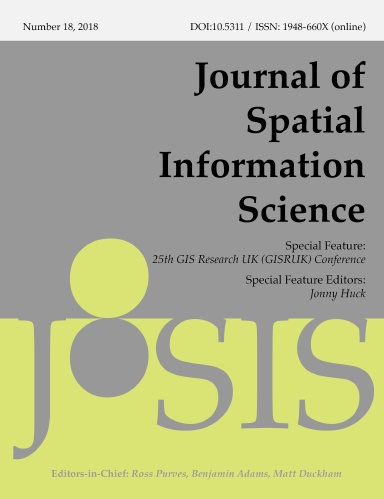 Journal of Spatial Information Science Issue 16